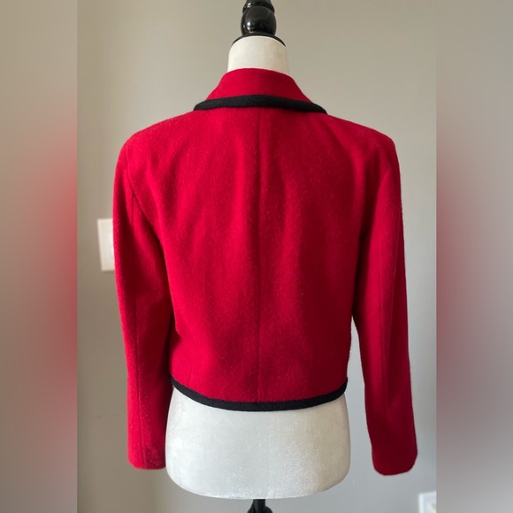 Vintage Wool Blend Liz Wear Not a Double Breasted Blazer! - 4 - Picture 8 of 15